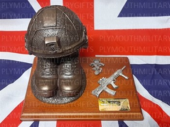 REME Regiment Boots and Virtus Helmet
